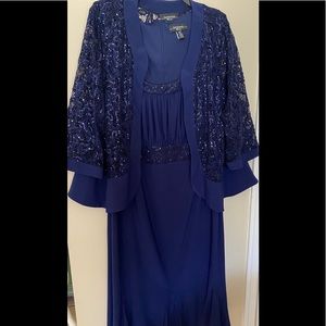 SALE!! R&M Richards Dress w/ sequined jacket